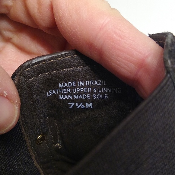 Tory Burch Adrienne Boots Brown Suede Ankle Booties Size 7 1/2 - Picture 6 of 8